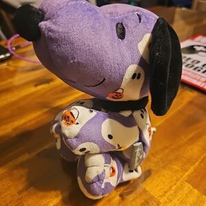 Purple Dog Plush Toy